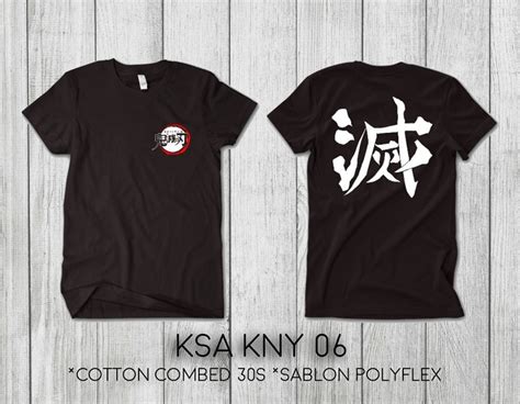 KAOS CUSTOM SATUAN desain... - Anime Clothing & Anime Jacket | Facebook