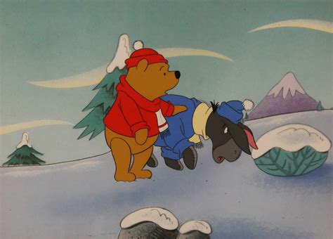 Winnie the Pooh Production Cel - ID: octwinnie17538 | Van Eaton Galleries