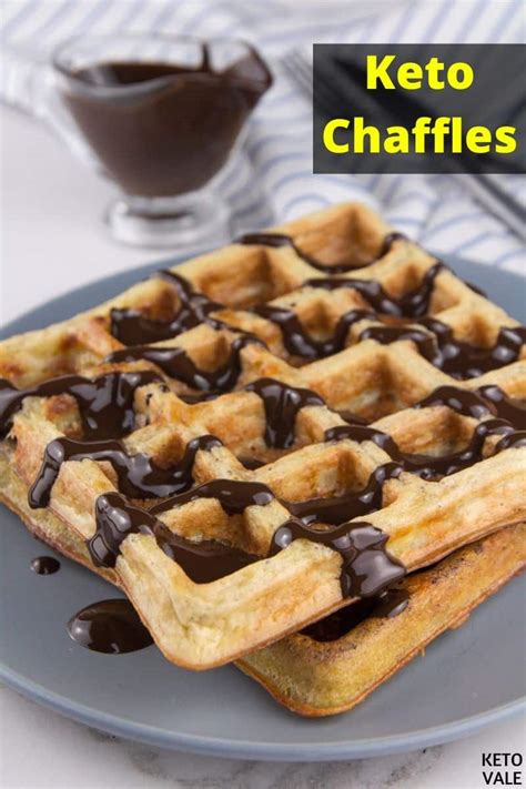 Keto Chaffles: Low Carb Waffles Recipe Only 1 Net Carb | KetoVale