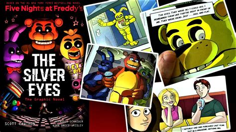 a look at the FNAF 2020 SILVER EYES *GRAPHIC NOVEL*