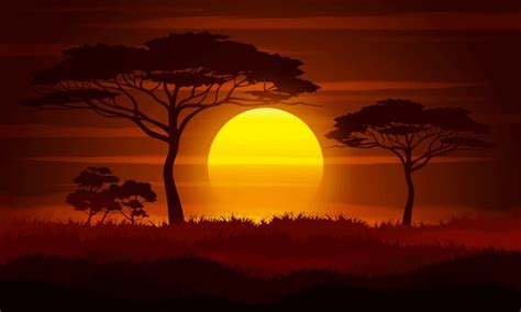 150,593 African Sunset Images, Stock Photos, 3D objects, & Vectors ...