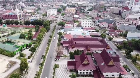 Drone Footage of Pekanbaru Riau - YouTube