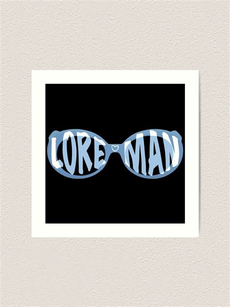 "LORE MAN DSMP" Art Print for Sale by blurryspirits | Redbubble