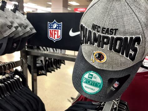 Redskins division champions merchandise in stores Tuesday | WTOP