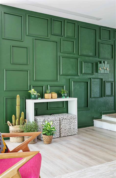 20+ Easy DIY Accent Wall Ideas | Accent walls in living room, Green accent walls, Wallpaper ...