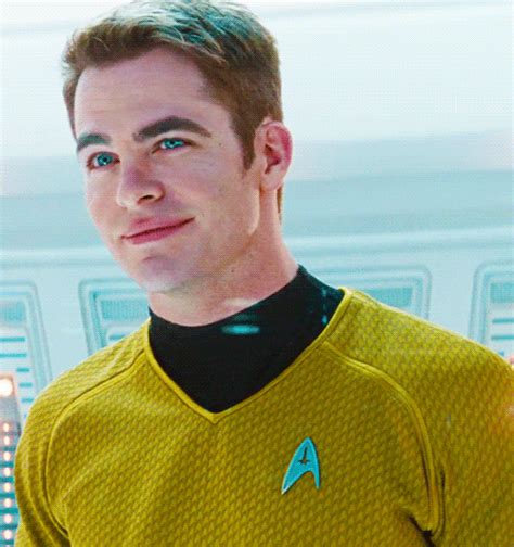 captain kirk chris pine gif | WiffleGif