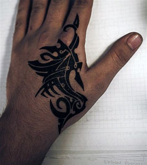 Top 41 Tribal Hand Tattoo Ideas - [2021 Inspiration Guide]