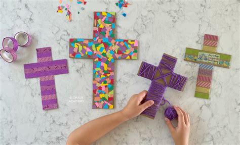 Simple Easter Cross Craft Decorations Kids Can Make