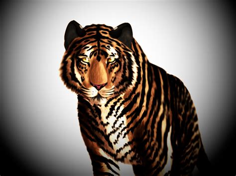 Pseudo Melanistic tiger by Chillay1 on DeviantArt