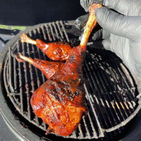 BBQ Turkey Legs - Grillin With Dad