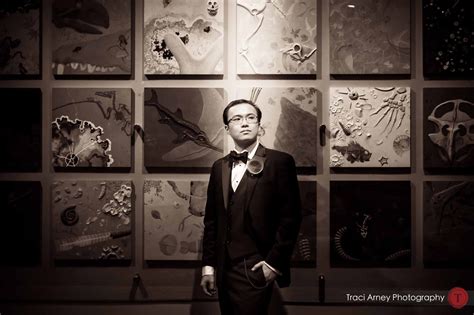 Sepia toned portrait of groom in the Museum of Natural Sciences in ...