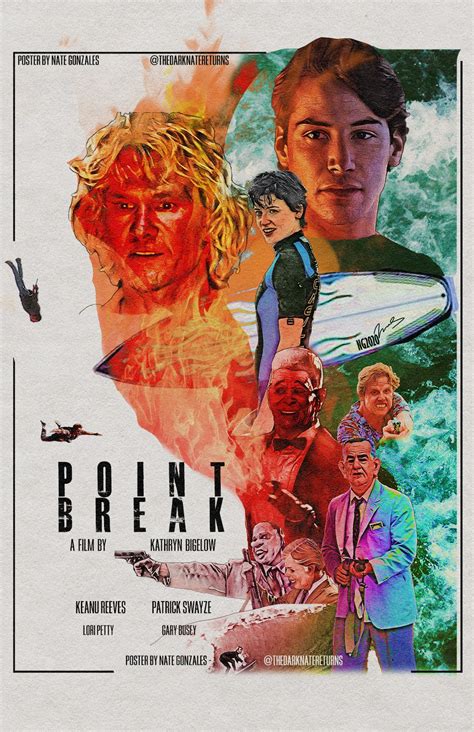 Point Break (1991) [1080x1683] by Nate Gonzales : r/MoviePosterPorn