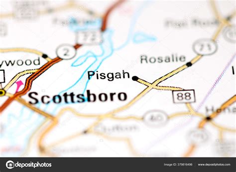 Pisgah Alabama Usa Map Stock Photo by ©aliceinwonderland2020 379816496