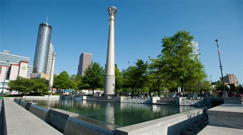 Centennial Park | Atlanta GA | Centennial park, Beautiful sights, Fountains