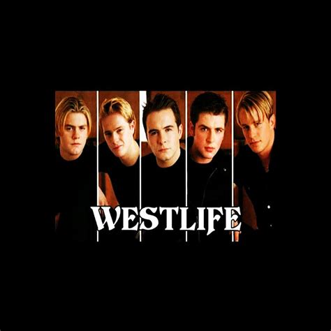 new best logo album westlife a boy band from Ireland Digital Art by ...