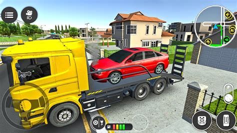 Tow Truck Vehicle Delivery - Drive Simulator 2 Game - Android Gameplay ...