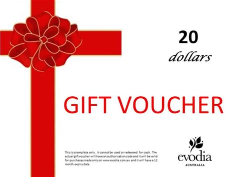 Voucher Wording Template