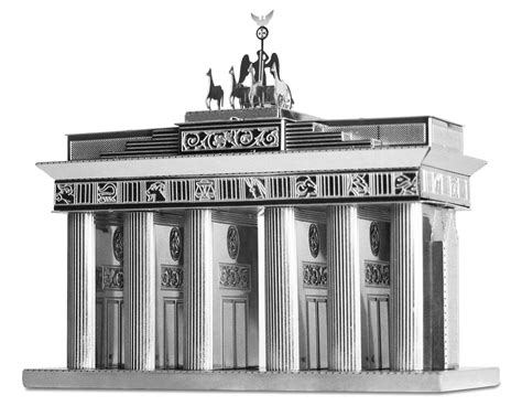 Metal Earth Brandenburg Gate 3D Metal Landmark Model Kits Office Decor ...