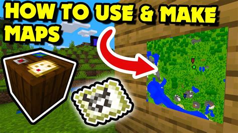 HOW TO USE AND MAKE MAPS IN MINECRAFT | CARTOGRAPHY TABLE | COMPLETE GUIDE (Minecraft Tutorial ...