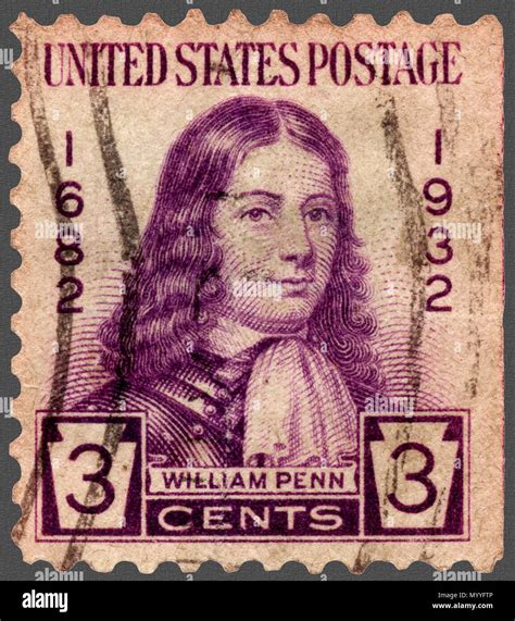 William penn portrait hi-res stock photography and images - Alamy