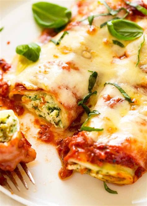 Spinach and Ricotta Cannelloni | RecipeTin Eats