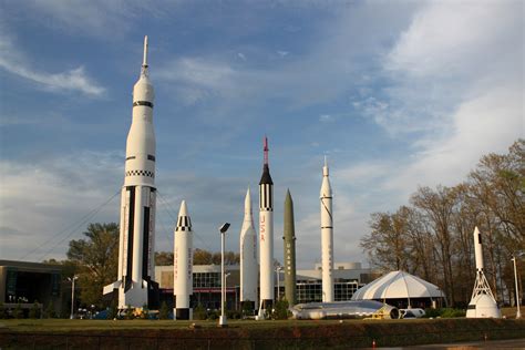 Historic Rockets at the NASA Park in Huntsville, Alabama image - Free ...