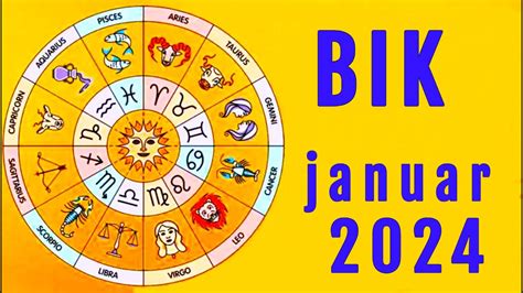 BIK - Horoskop za JANUAR 2024 - YouTube