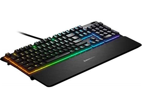 SteelSeries Apex 3 RGB Gaming Keyboard with Magnetic Wrist Rest | Gadgetsin