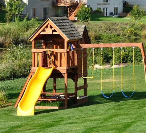 How Backyard Playsets Add Value to Your Home Swing Kingdom - backyard idea