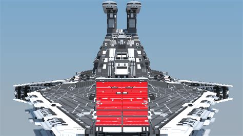 Minecraft Venator Class Star Destroyer Schematic