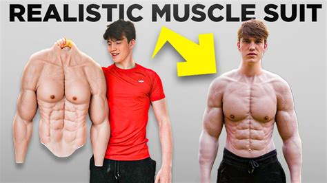 I Bought The Worlds Most Realistic Muscle Suit - YouTube