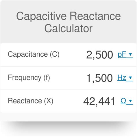 29+ Capacitive Reactance Calculator - BryanAnouchka