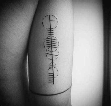 Top 53 Ogham Tattoo Design Ideas [2021 Inspiration Guide]