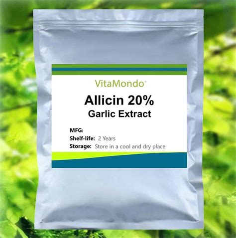 Allicin Supplement 20% – Immune System, Heart – Garlic Extract