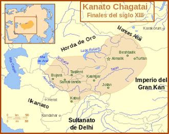 Chagatai Khanate - The mongol Empire