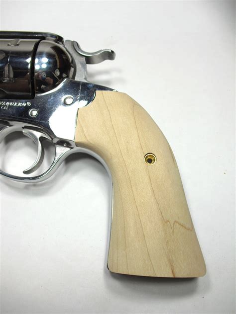 Unfinished Maple Ruger Vaquero Bisley Grips – LS Grips