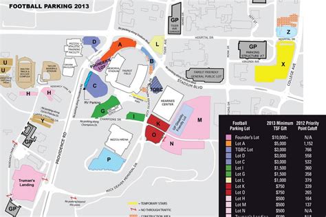 Mizzou Campus Map Printable