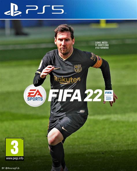 Fifa 22 Cover Messi - Gamer 4 Everbr