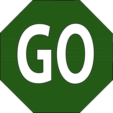 Printable Stop And Go Signs - ClipArt Best
