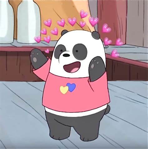 Aesthetic We Bare Bears Panda Icon / Stream cartoons we bare bears ...