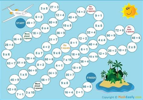 Division Board Games | Printable FREE