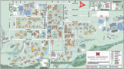 Ohio University Parking Map | secretmuseum