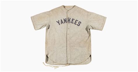 Babe Ruth's NY Yankees Game Jersey | HiConsumption