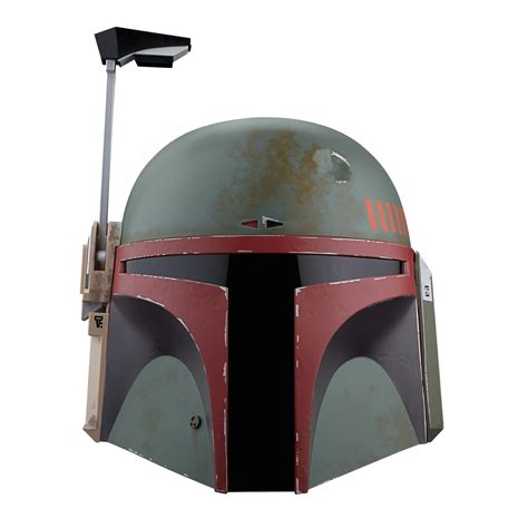 Buy STAR WARS The Black Series Boba Fett (Re-Armored) Premium Electronic Helmet, The Mandalorian ...