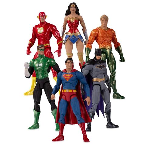 DC Essentials Justice League Action Figure 6-Pack