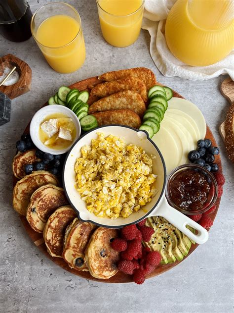 Breakfast Board with Florida OJ - Something Nutritious