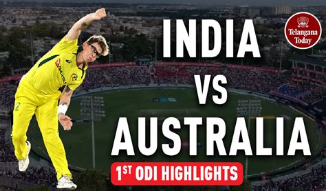 India vs Australia 1st ODI Highlights: Zampa Attempts To Control India ...