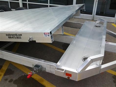 2022 Aluma 8220H Tilt Bed Aluminum Open Car Hauler Trailer 10k GVWR | Flatbed Trailers For Sale ...