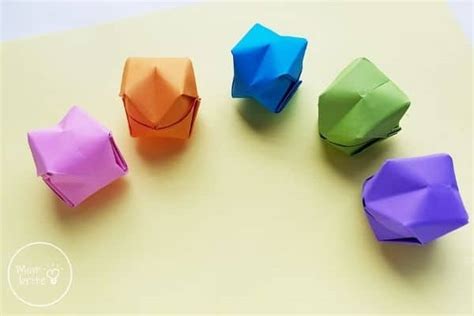 How to Make an Origami Balloon | Mombrite