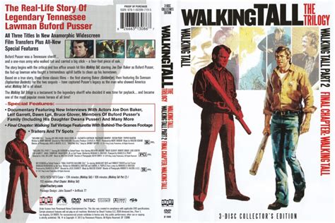 Walking Tall Trilogy (1973-77) R1 DVD Cover - DVDcover.Com